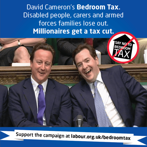 drop bedroom tax